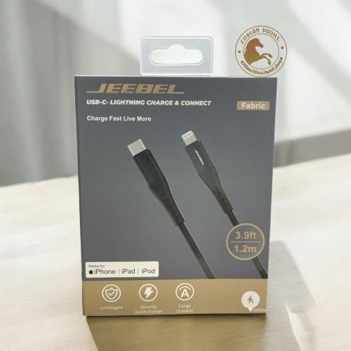 سلك شاحن أيفون PDطول1.2متر ضد القطع شركه جيبل