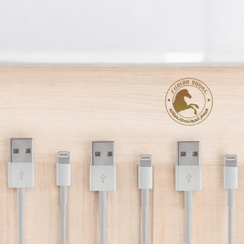 3أسلاك أيفون USB طول متر واحد من شركه وبو
