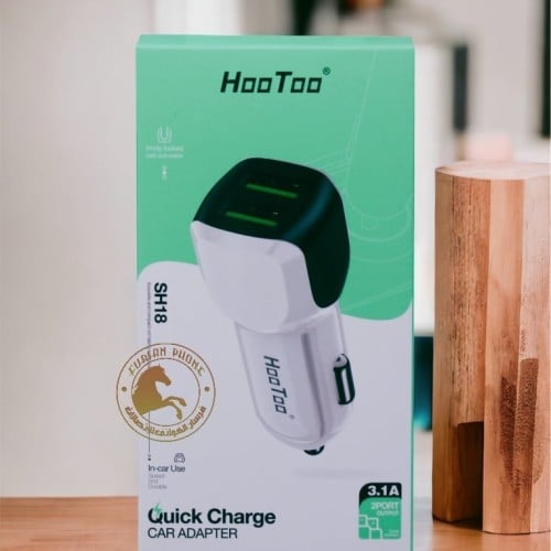 شاحن سياره منفذينUSBهوتو