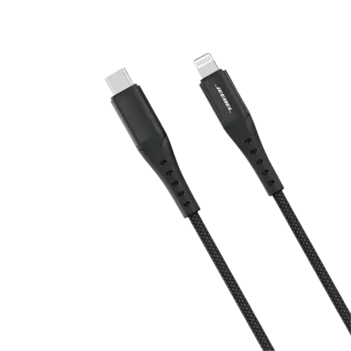 سلك شاحن أيفون PDطول1.2متر ضد القطع شركه جيبل