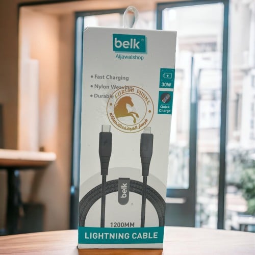 سلك شاحن أيفونPD طول1200mm متر بلك