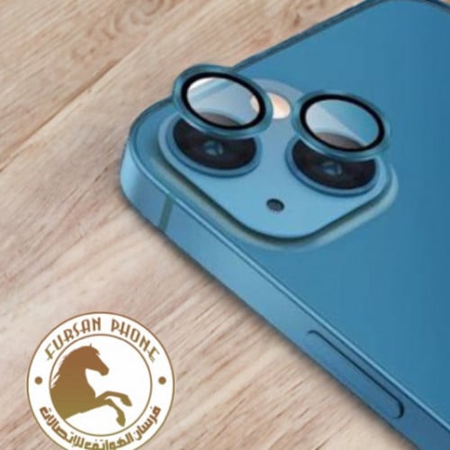 حمايه كاميرا عدسات لون أزرق