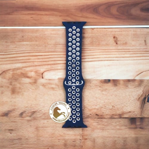 سوار ساعه أبل كحلي مقاس 44-42