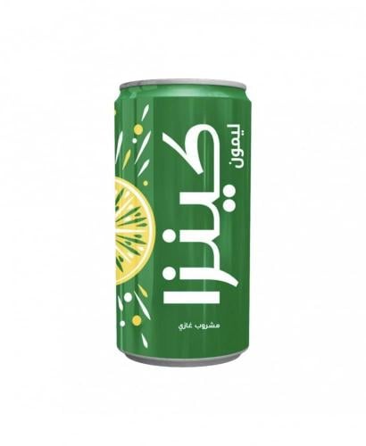 مشروب غازي كينزي ليمون 185مل
