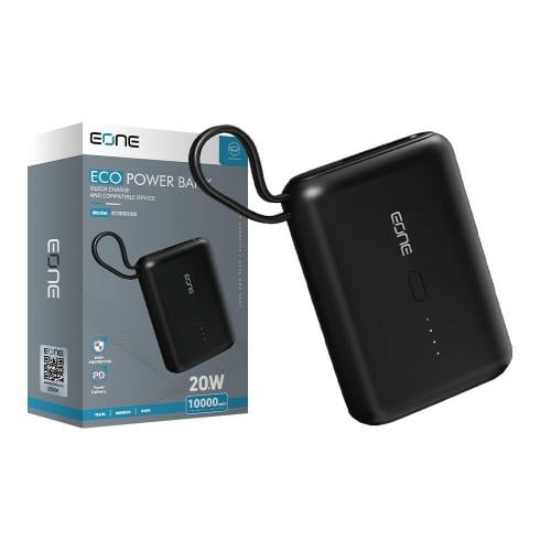 بور بانك اي ون POWER BANK EONE 10000 black