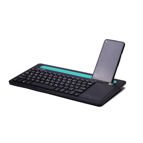 لوحة مفاتيح مع ماوس لمس بلوتوث Bluetooth Keyboard...