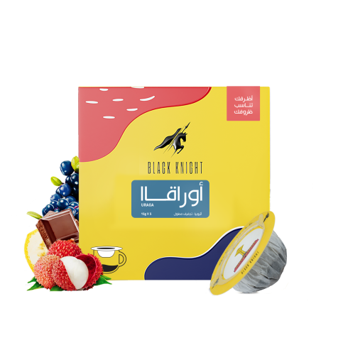 الفارس الاسود - أظرف قهوة - اثيوبيا اوراقا 5pcs