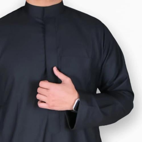 ثوب شتوى سعودى سحاب