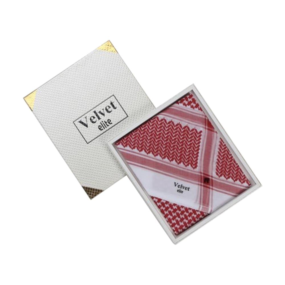 شماغ فلفيت اليت كلاسك 24 احمر دم الغزال