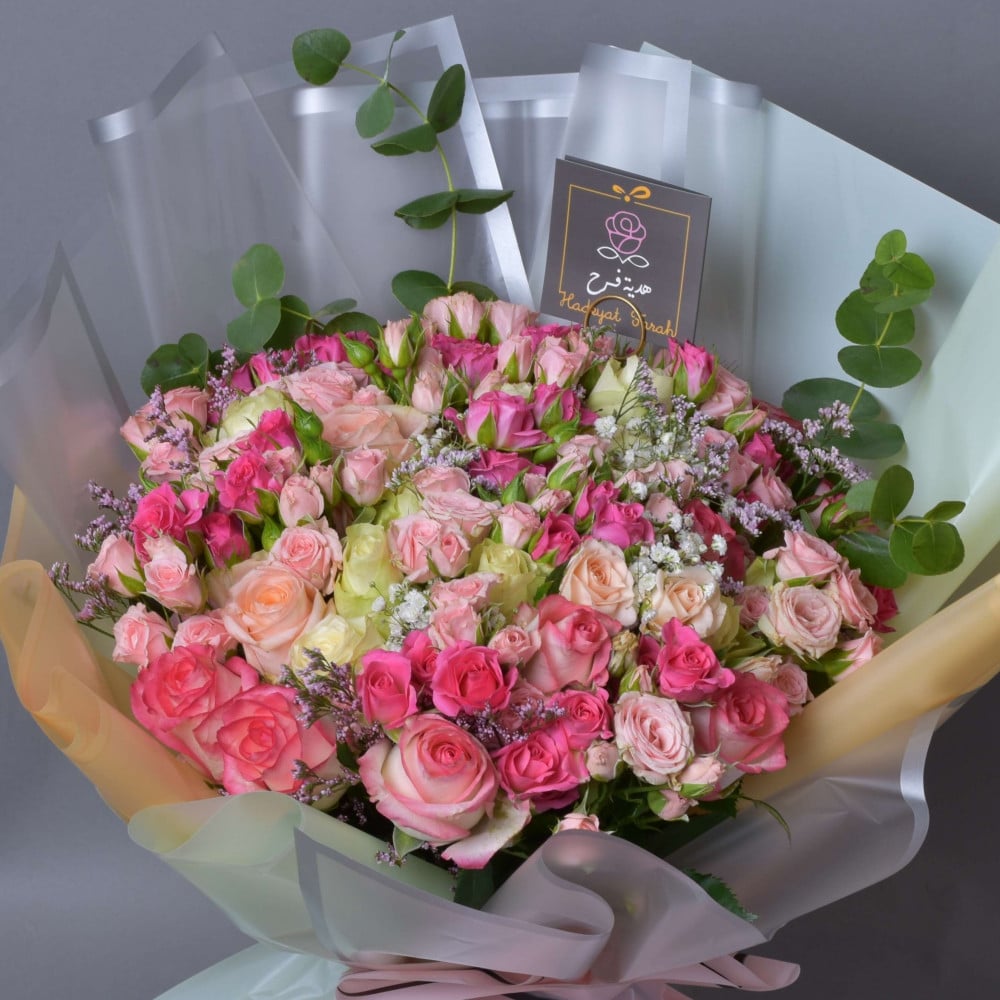 بوكيه بيبي روز ورديات