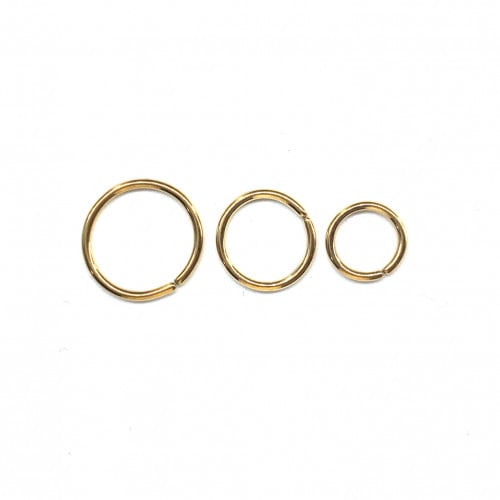 16g Gold Hoop Bendable