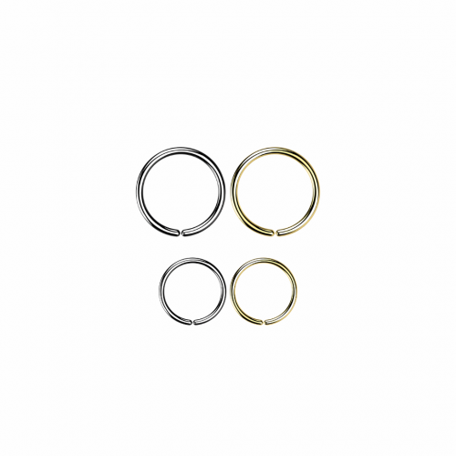 18g Titanium Hoop