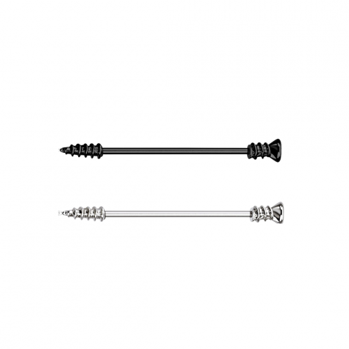 14g Screw  Industrial Barbell