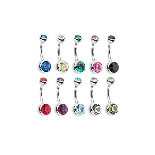 14g Long Belly Ring