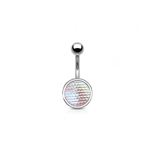 14g Holographic Belly Ring
