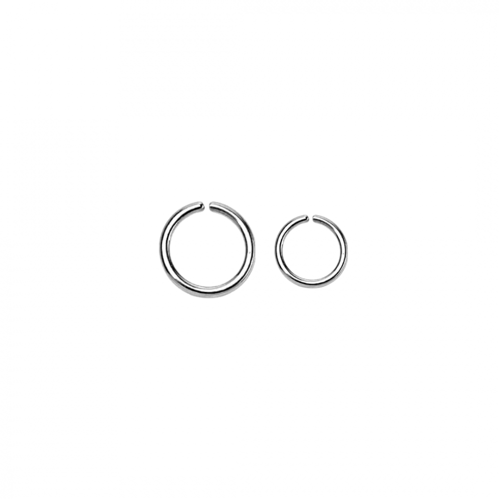 18g Titanium Hoop