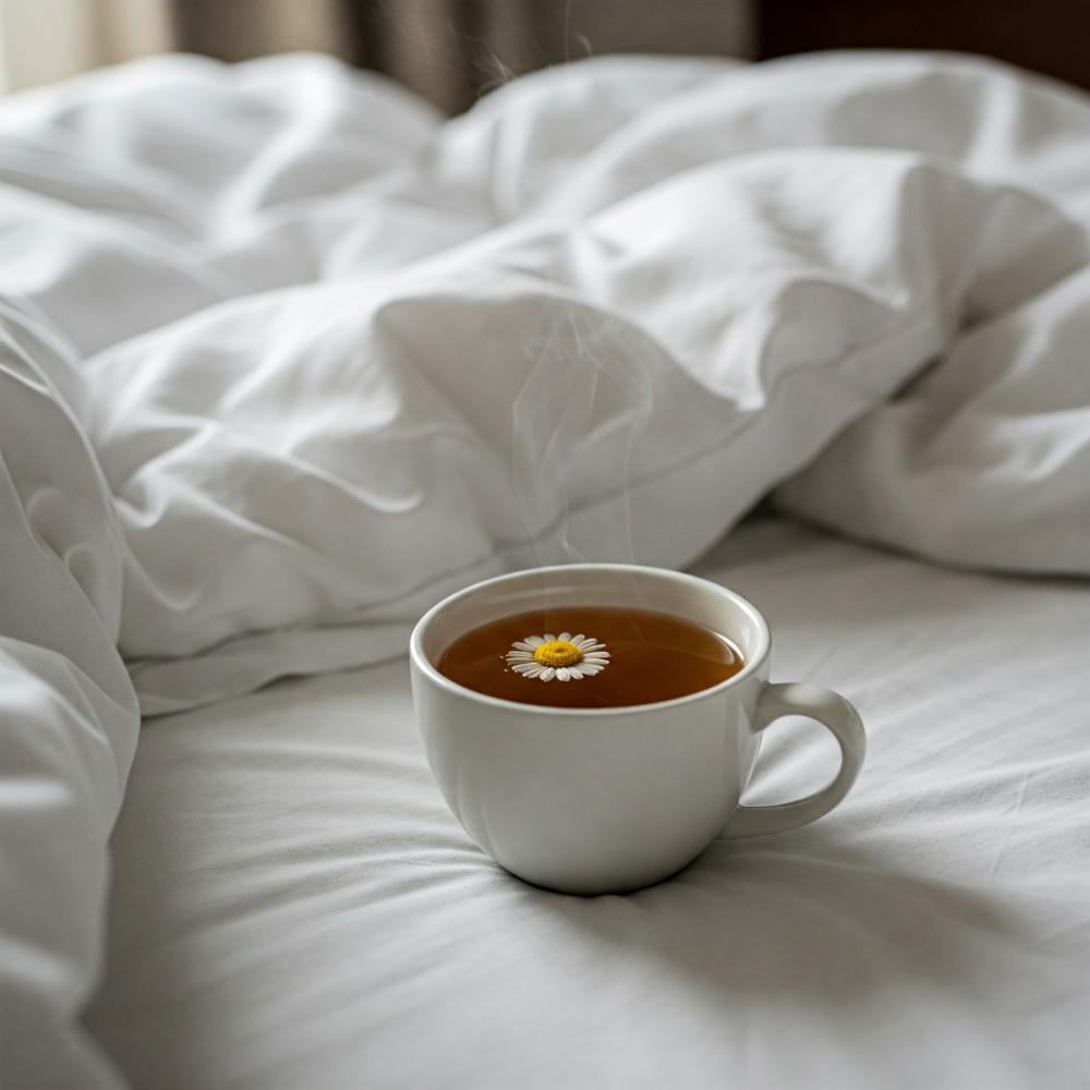 هل-البابونج-يساعد-على-النوم - مفارش ميلين