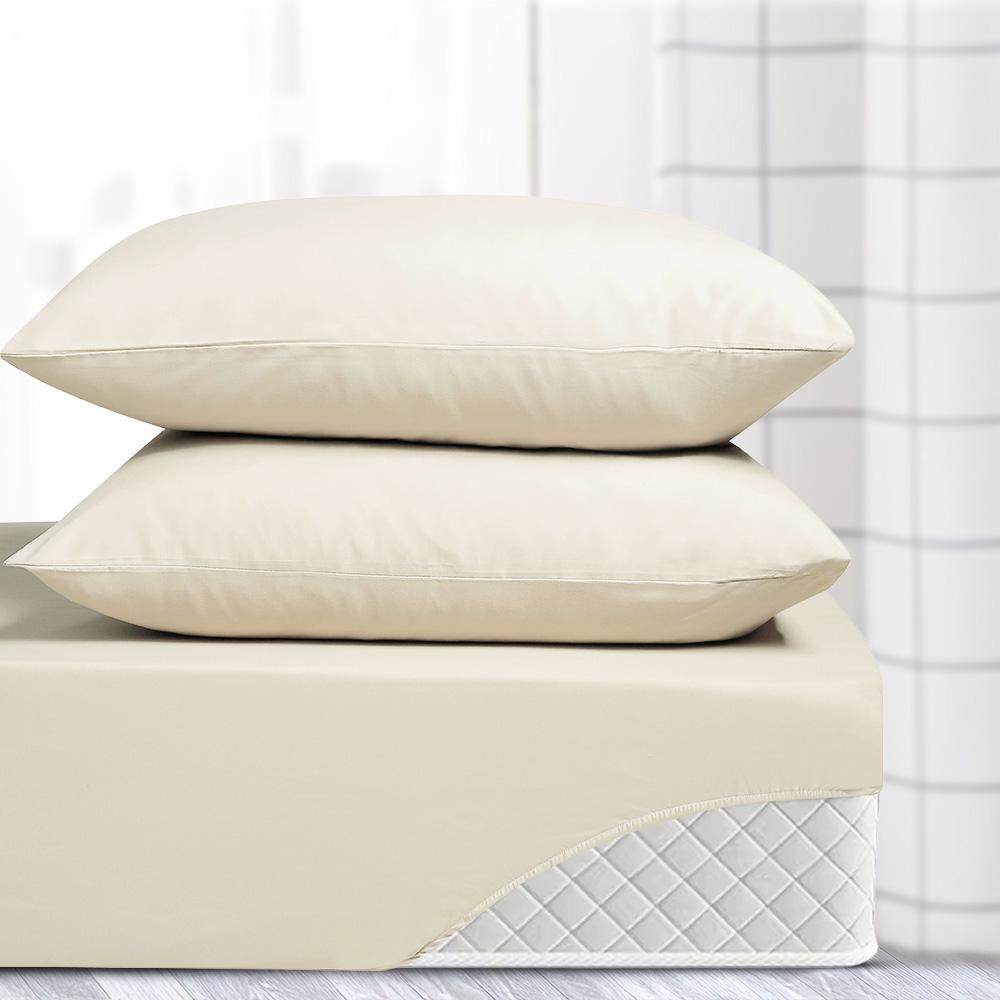 طقم شرشف صيفي مفرد ونص  2 قطعة - بيلار - بيج فاتح