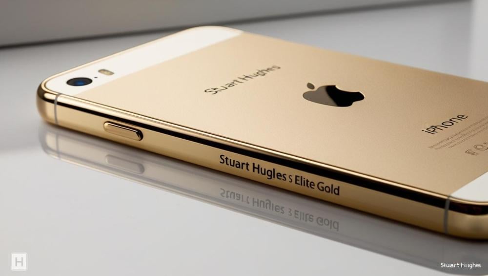 Stuart Hughes iPhone 4s Elite Gold