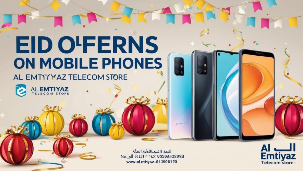 فضل عروض العيد على الجوالات من متجر الامتياز للاتصالات