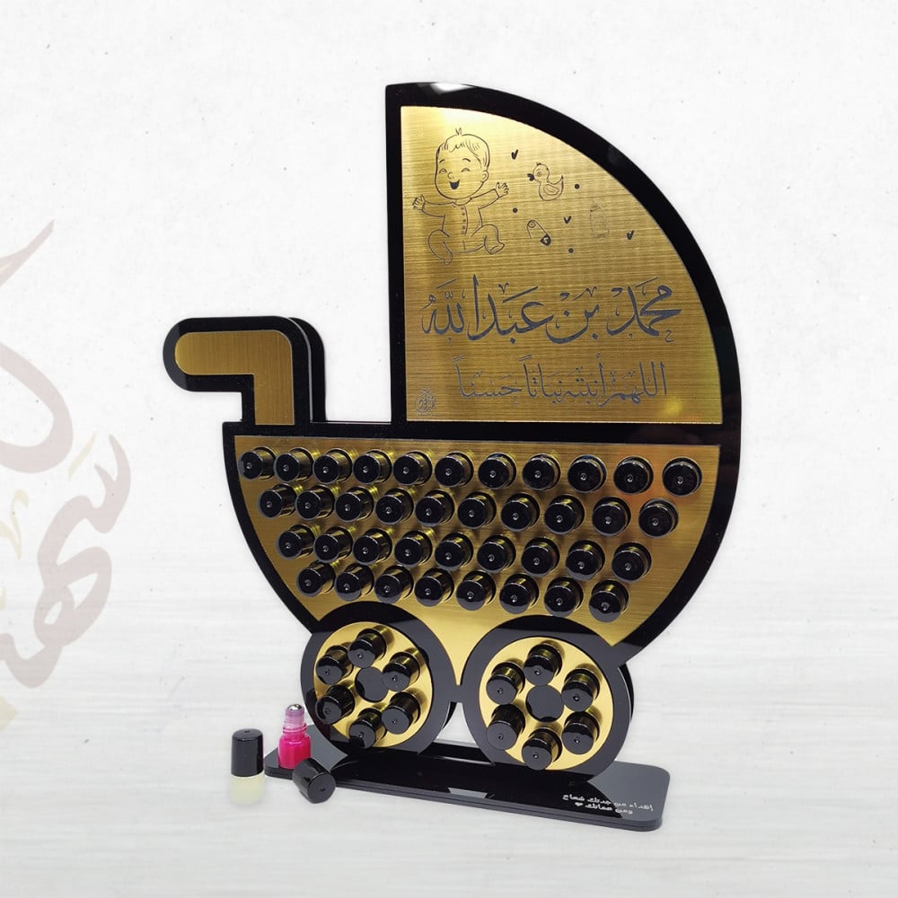 ستاند أكريلك لتوزيعات نانو تولة مسك - لمسة من الأناقة لمناسبتك