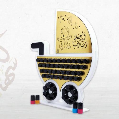 ستاند اكريلك مواليد 50 حبه نانو توله