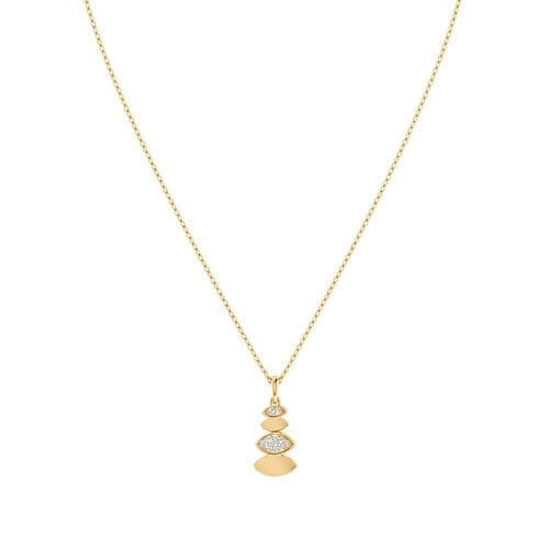 تشوكر العيون من الذهب والألماس