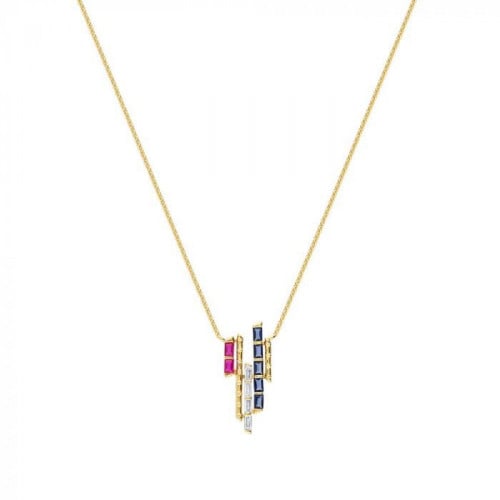 تشوكر متعددة الالوان ذهب اصفر