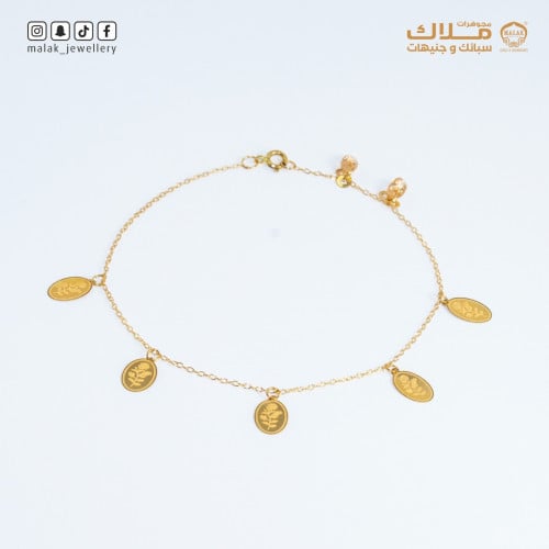 PRE 005 ( اسوارة عيار 21 وزن 0.9 جرام )
