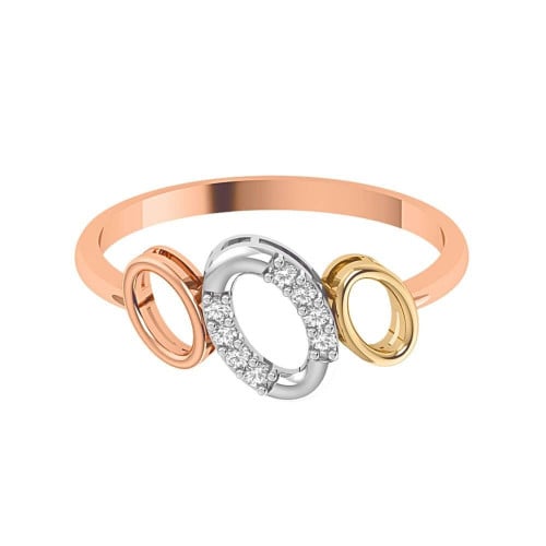 Three gold rings ring