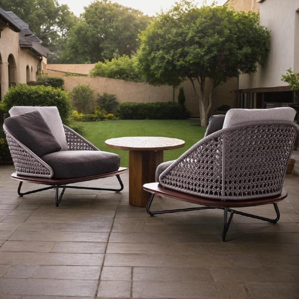 أريكة خارجية مبتكرة مصممة للمقاهي