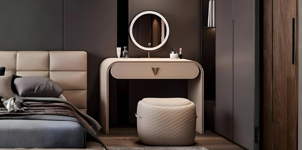تسريحة غرف نوم: اختيار مثالي يجمع بين الأناقة والوظيفة