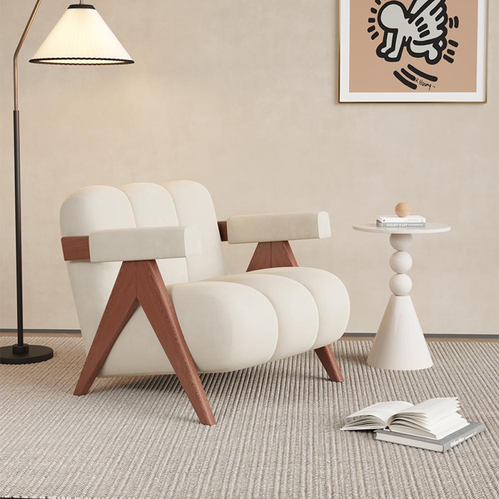 كرسي راحة فردي بتصميم كلاسيكي