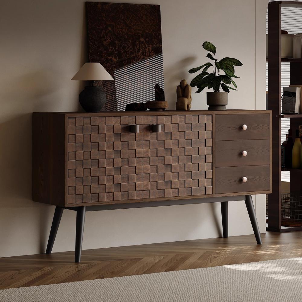 خزانة أدراج خشبية كلاسيكية