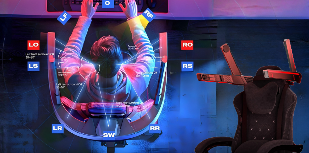 نظام صوت محيطي مدمج للاعبين: تجربة Gaming أكثر واقعية واندماجًا