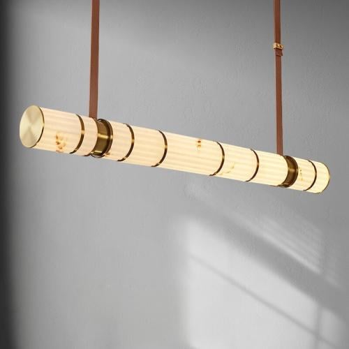 مصباح معلق LED كامل الطيف بتصميم رخامي