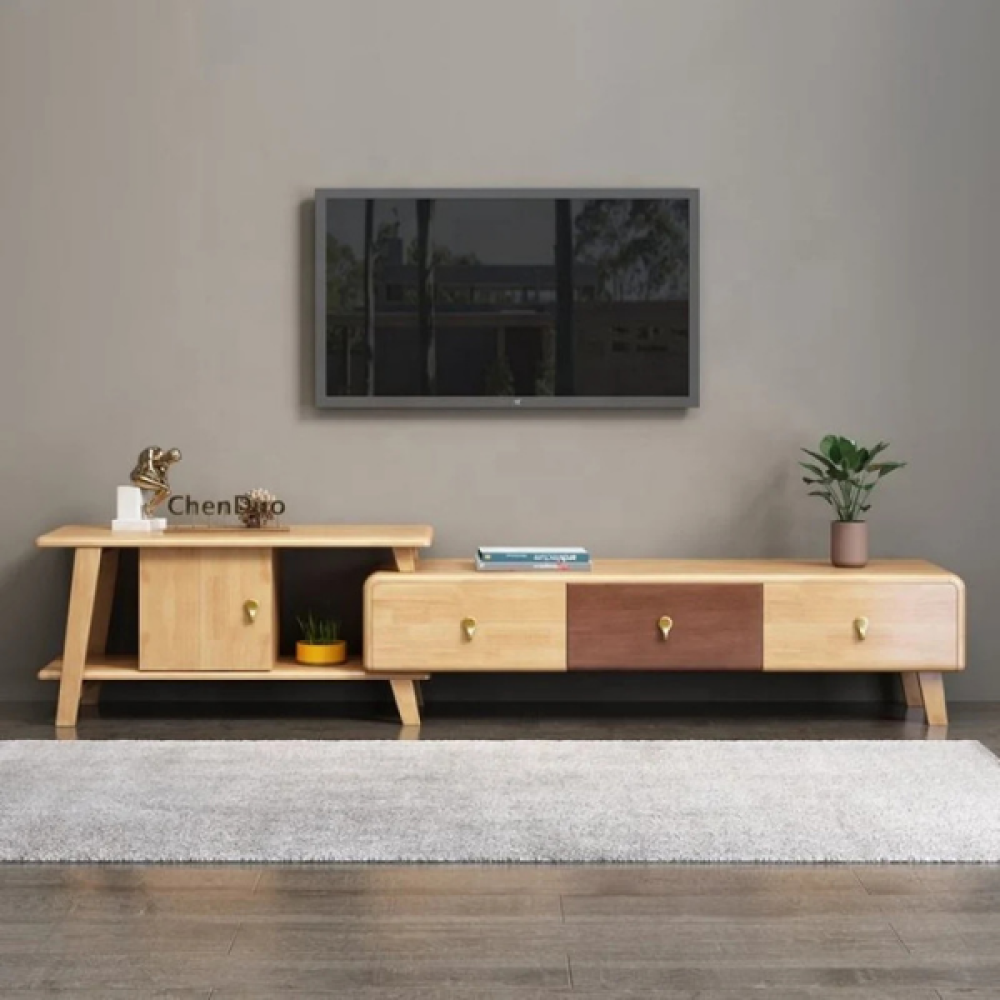 طاولة تلفاز بتصميم أنيق