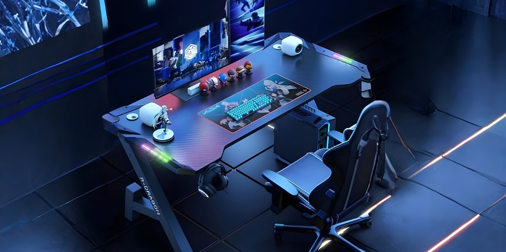 طاولة ألعاب (طاولة قيمنق): دليلك لاختيار المكتب المثالي لتجربة لعب احترافية