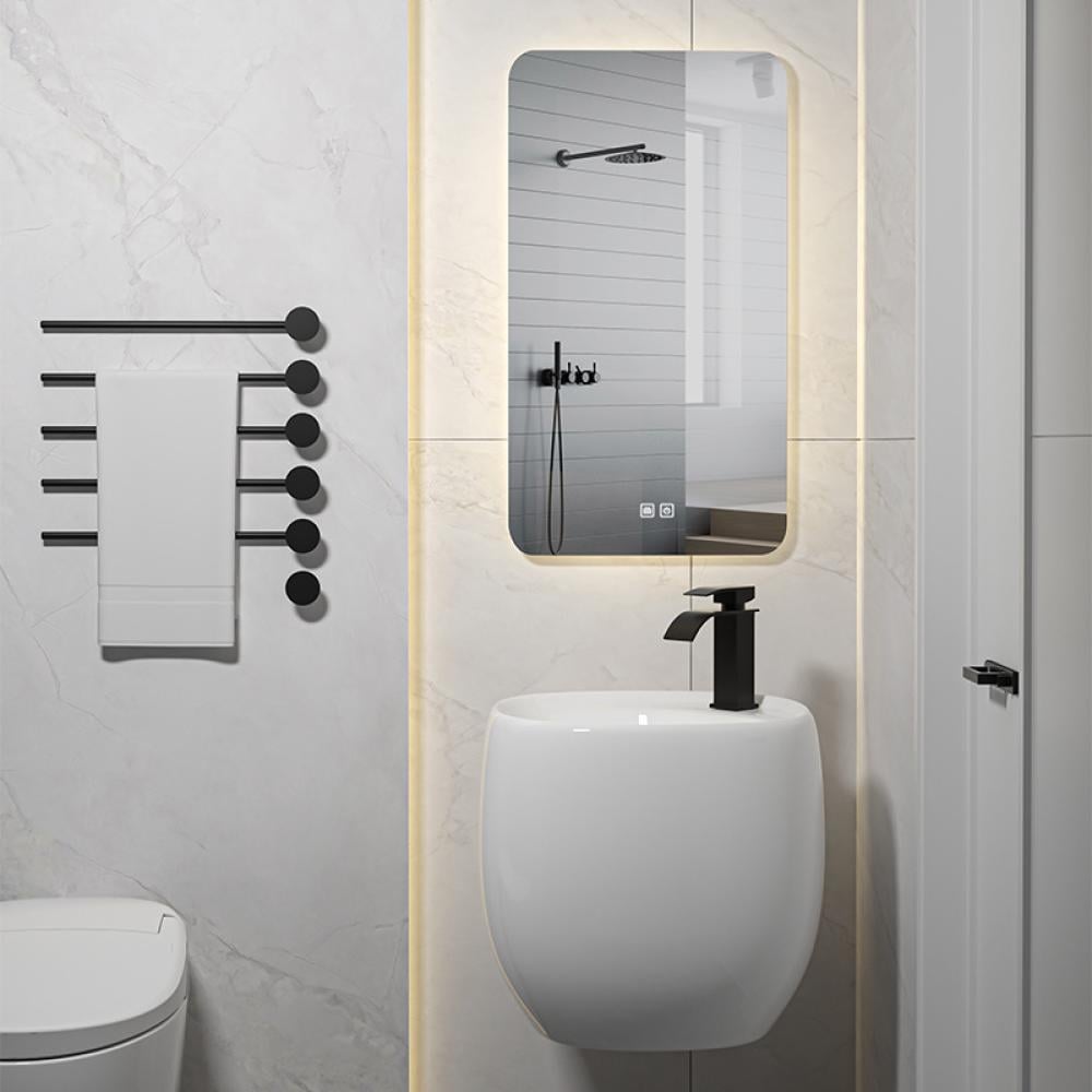 حوض غسيل زاوية مُعلق – تصميم مثلث صغير للشقق