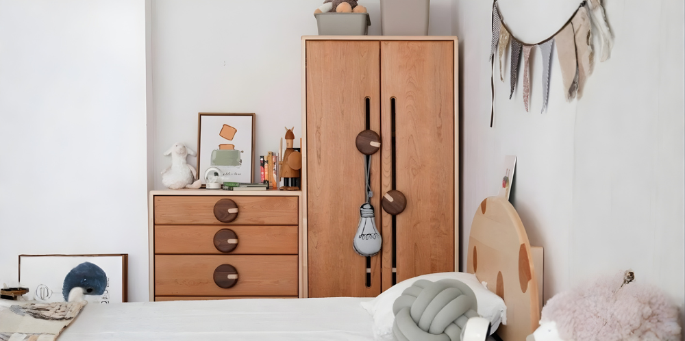 خزائن ملابس الأطفال: الحل العملي لتنظيم غرفة الطفل بأناقة