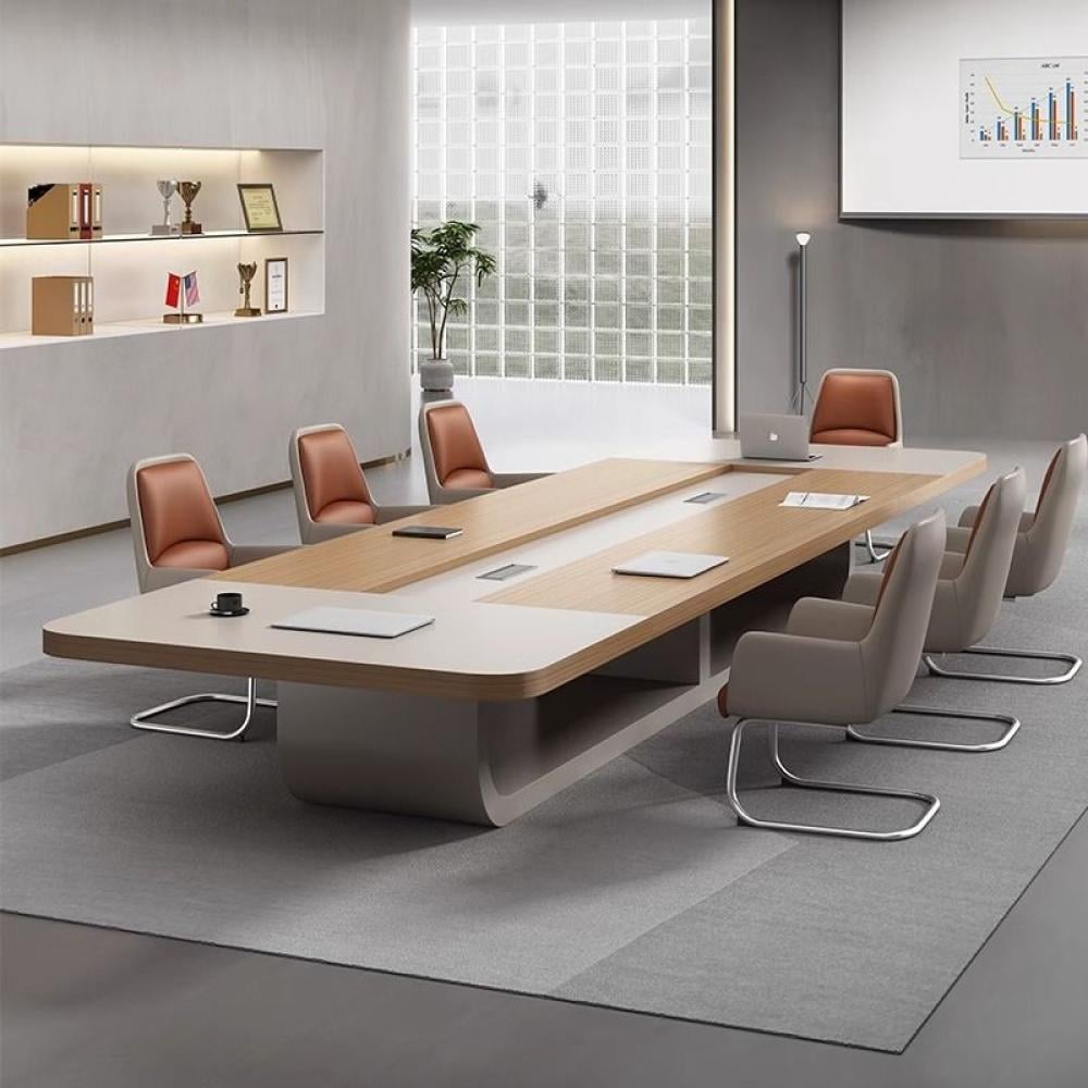 طاولة اجتماعات بتصميم عصري أنيق