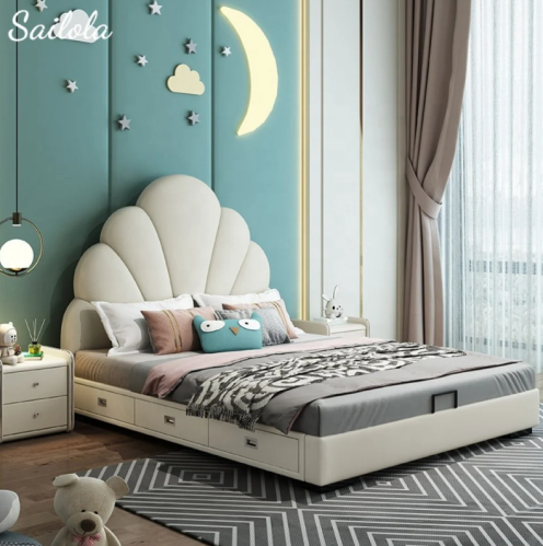 سرير اطفال بتصميم فاخر