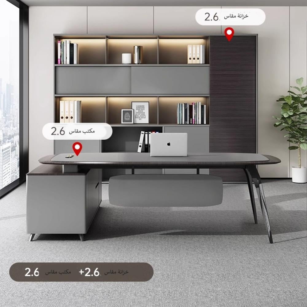 مكتب اداري بتصميم بسيط وجذاب