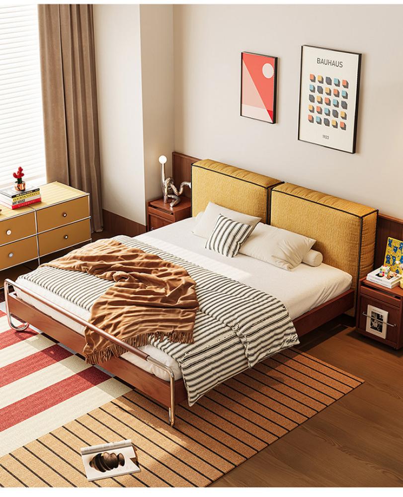 سرير مزدوج فاخر – طراز باوهاوس الكلاسيكي