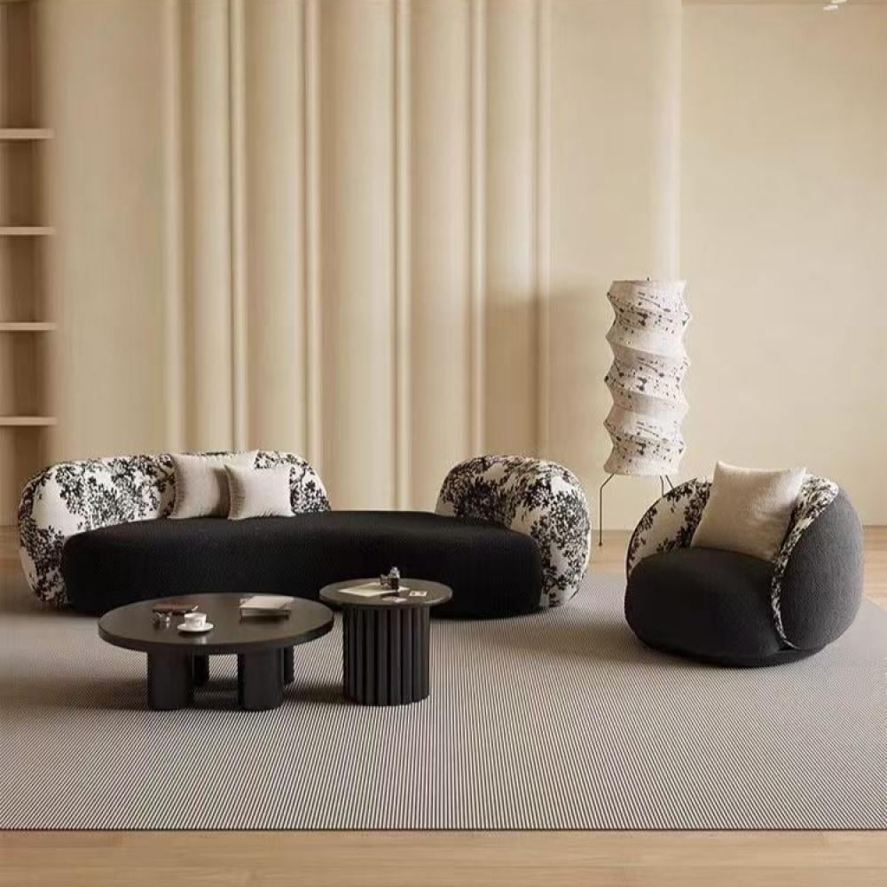 أريكة فاخرة عالية الجودة بتصميم غير منتظم،