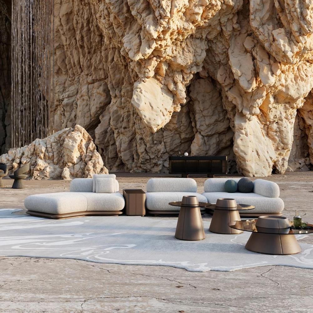 كنبة بتصميم مودرن قابل لتعديل