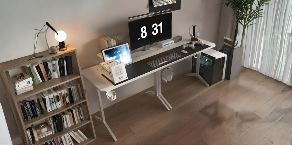 طاولة ألعاب إلكترونية بتصميم بسيط وجميل – بيئة لعب عملية ومريحة