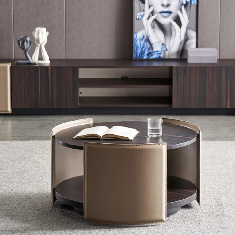 طاولة قهوة بتصميم مميز