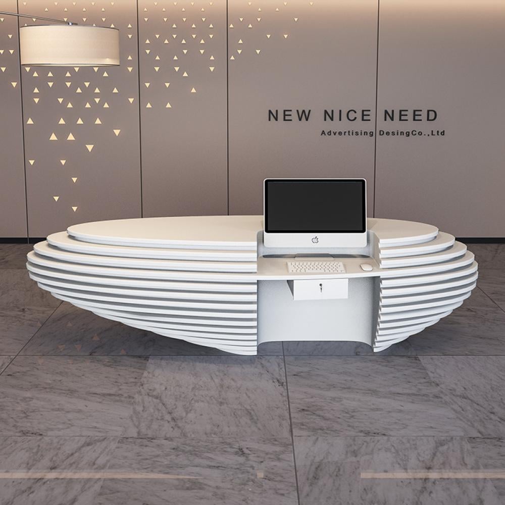 مكتب استقبال بتصميم 3D