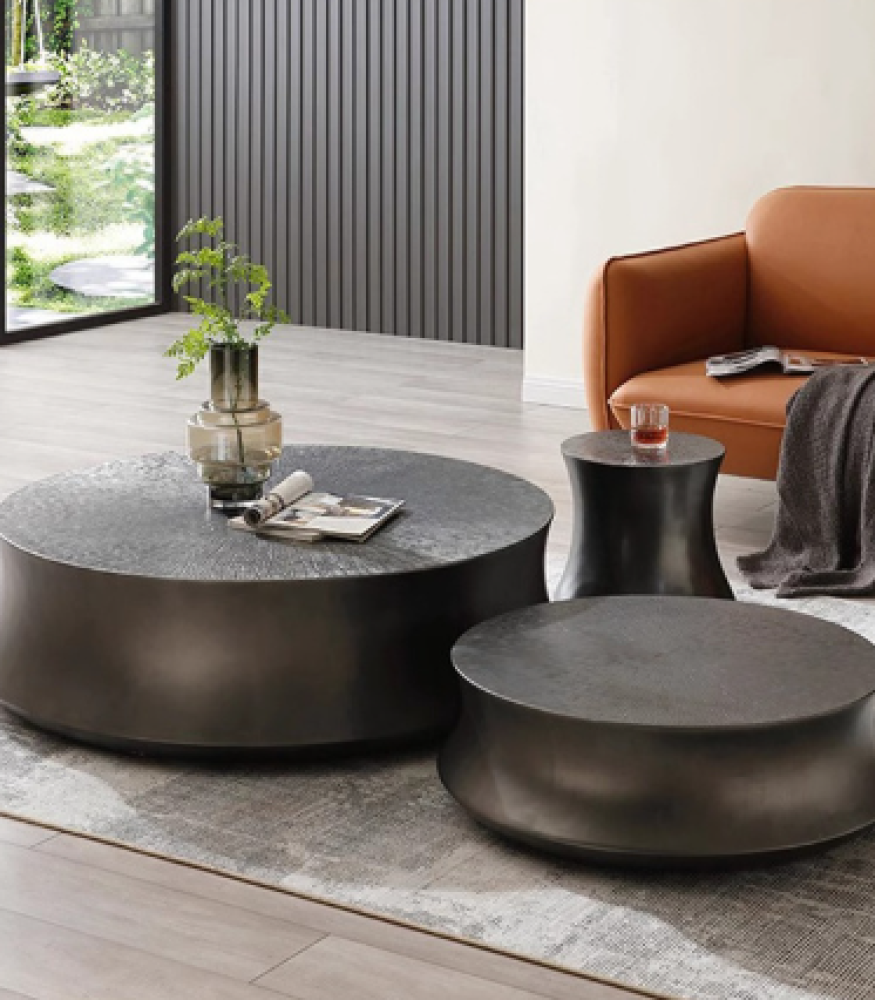 طاولة قهوه بتصميم بسيط